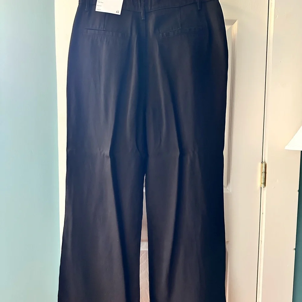 LOFT Black Wide-Leg Women's Pants - 14 - Tags on - Picture 5 of 5